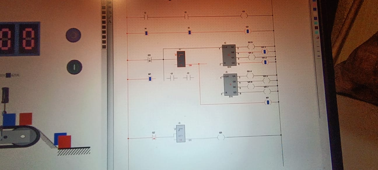Lógica de control utilizada en una prueba de automatización